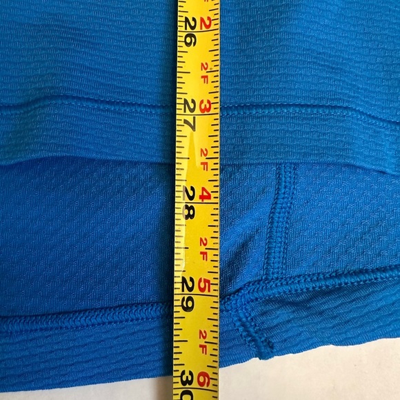 Lululemon Training Tech Short Sleeve Men’s Size Medium/Large Beaming Blue - Picture 7 of 8
